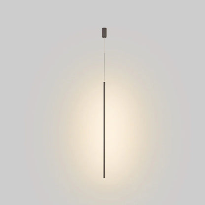Garduru lange LED-Pendelleuchte aus Aluminium