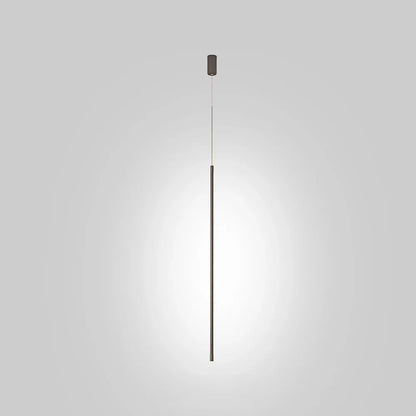 Garduru lange LED-Pendelleuchte aus Aluminium