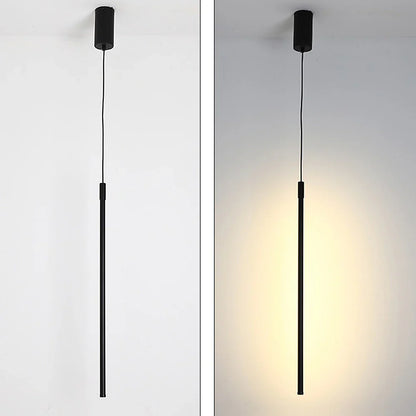 Garduru lange LED-Pendelleuchte aus Aluminium