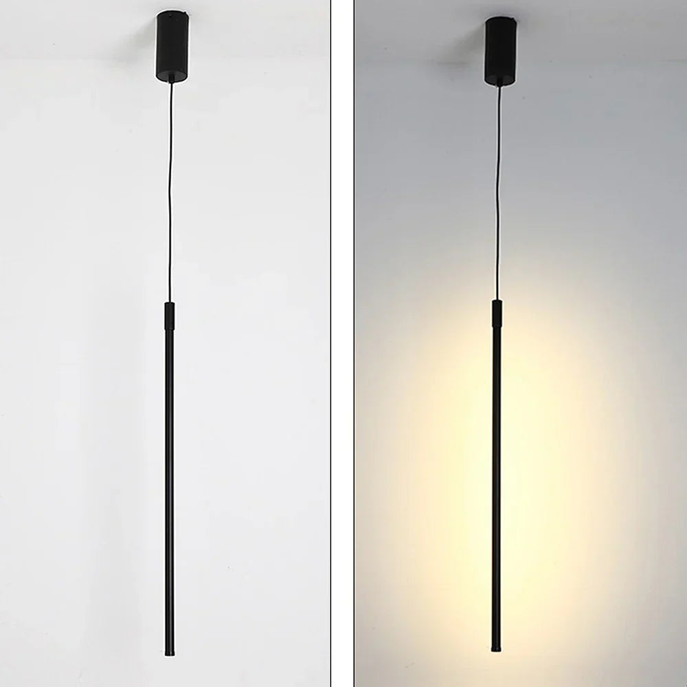 Suspension LED Lange Minimalistisch aus Aluminium – Moderne und Elegante Lampe