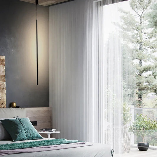 Suspension LED Lange Minimalistisch aus Aluminium – Moderne und Elegante Lampe