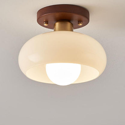 Garduru - Klassische weiße Deckenlampe im Vintage-Stil für eine gemütliche Atmosphäre