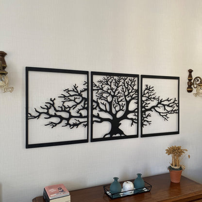 Wanddekoration – Baum des Lebens – saisonales Design – lasergeschnittenes Dekor