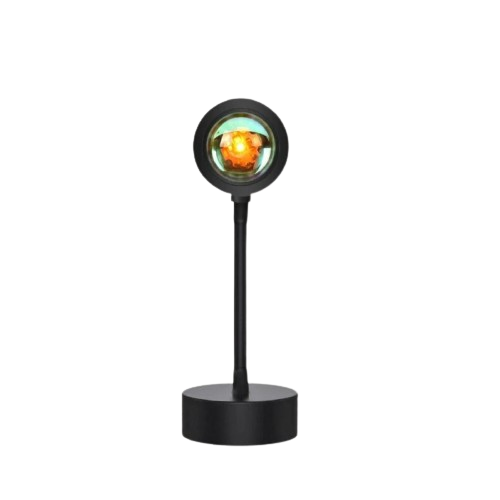 LED Tischlampe mit Sonnenuntergangseffekt | SunsetGlow