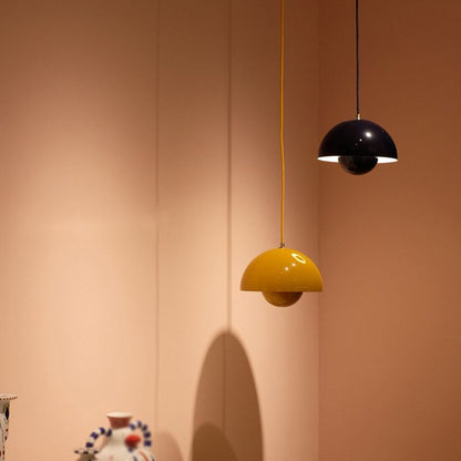 Suspension Auroraglo V2 - Moderne Lampe in Form von Blumentopf für Schlafzimmer, LED-Beleuchtung, Skandinavisches Design
