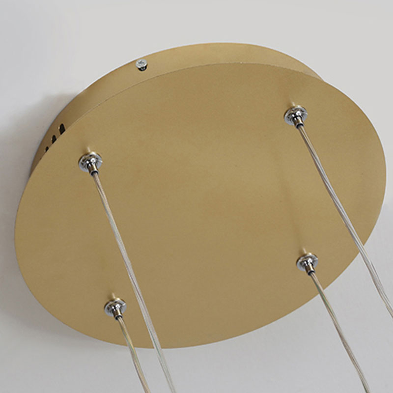 Pendelleuchte Ring | Modern dimmbare Deckenleuchte Schwarz