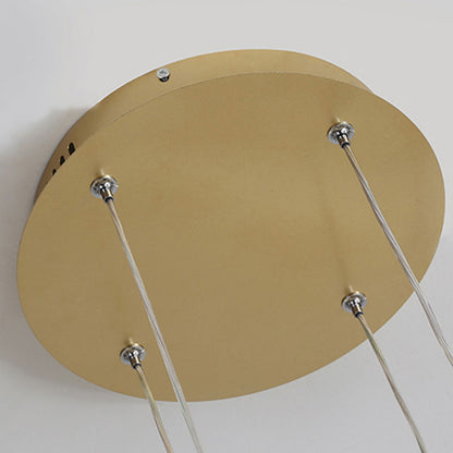 Pendelleuchte Ring | Modern dimmbare Deckenleuchte Schwarz