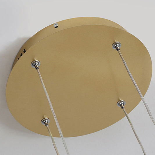 Pendelleuchte Ring | Modern dimmbare Deckenleuchte Schwarz