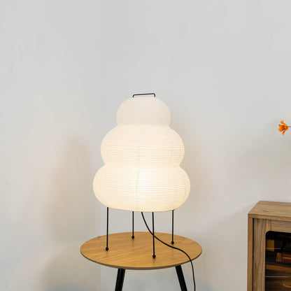 Garduru Tischlampe – Japanisch inspirierte sanfte Papierlicht