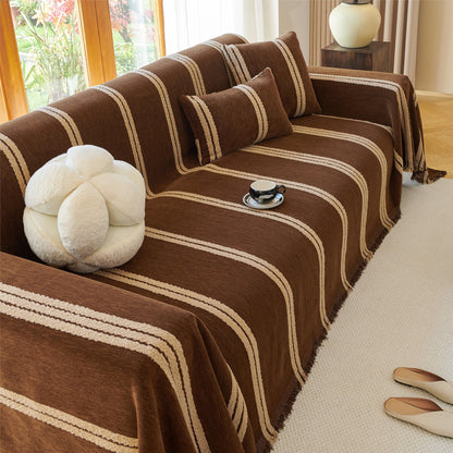 Moderne Streifen Sofa Bezug Couch Hülle