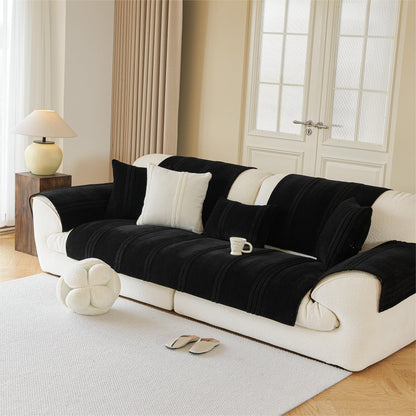 Moderner Streifen Sofa Mat Couchbezug