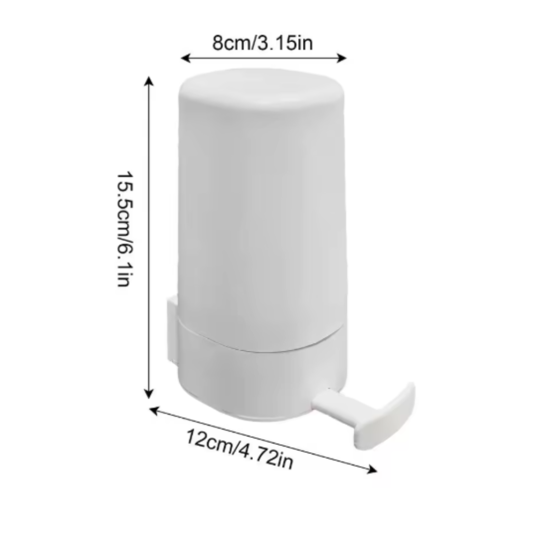 Wandmontierter Seifenspender mit Grinder