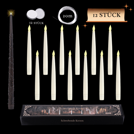 Schwebende LED-Kerzen mit Fernbedienung