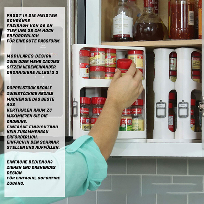 Lieblings-Gewürze-Organizer Ordnung im Schrank