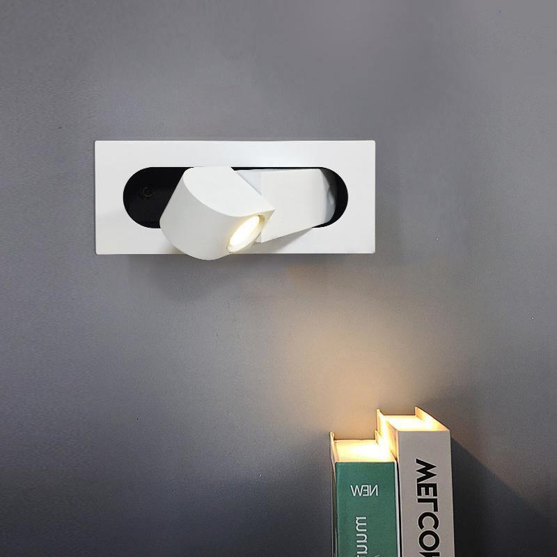 Moderne LED-Leselampe – Verstellbare Nachttischlampe für das Bett mit sanftem Licht