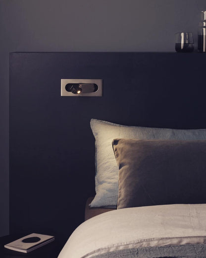 Moderne LED-Leselampe – Verstellbare Nachttischlampe für das Bett mit sanftem Licht