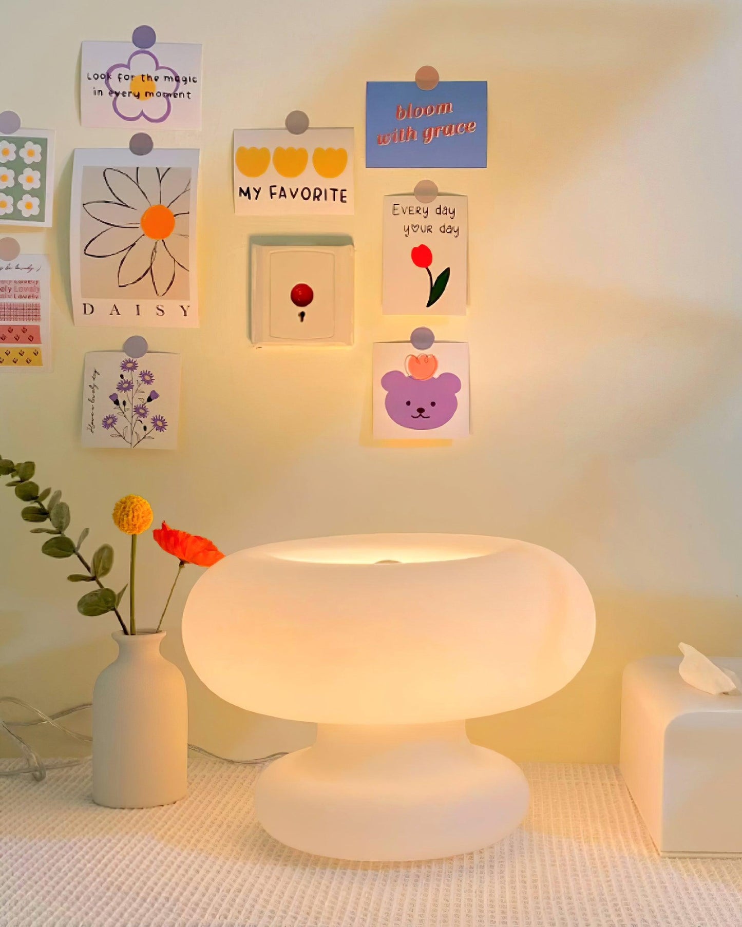 Garduru Tischlampe – Verspielt und doch Elegant LED Akzentbeleuchtung