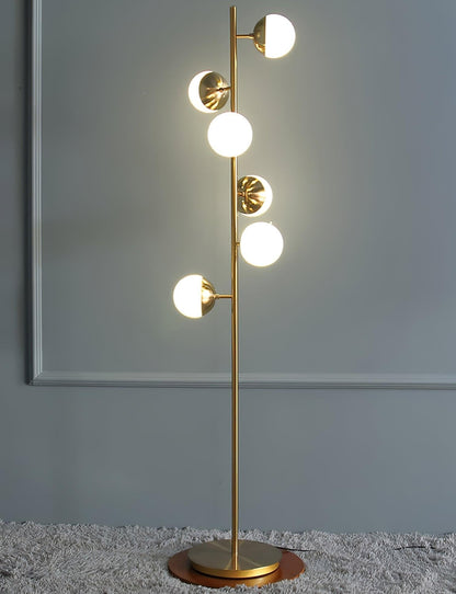 LED Baumlampe Doppler – Moderne Eleganz mit Glas-Kugeln
