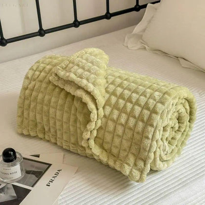 Dori Fleece-Decke für Wärme und Komfort – Luxus-Polyester-Winterdecke, maschinenwaschbar, erhältlich in verschiedenen Größen und Farben