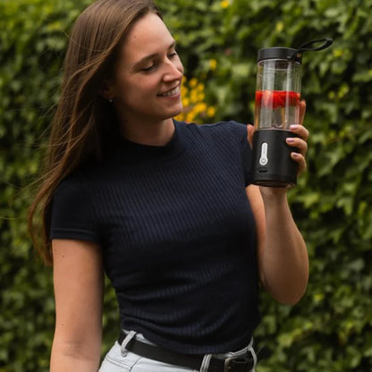 Tragbarer Smoothiemaker mit 6 Leistungsstarken Klingen – Kompakter Mixer für unterwegs