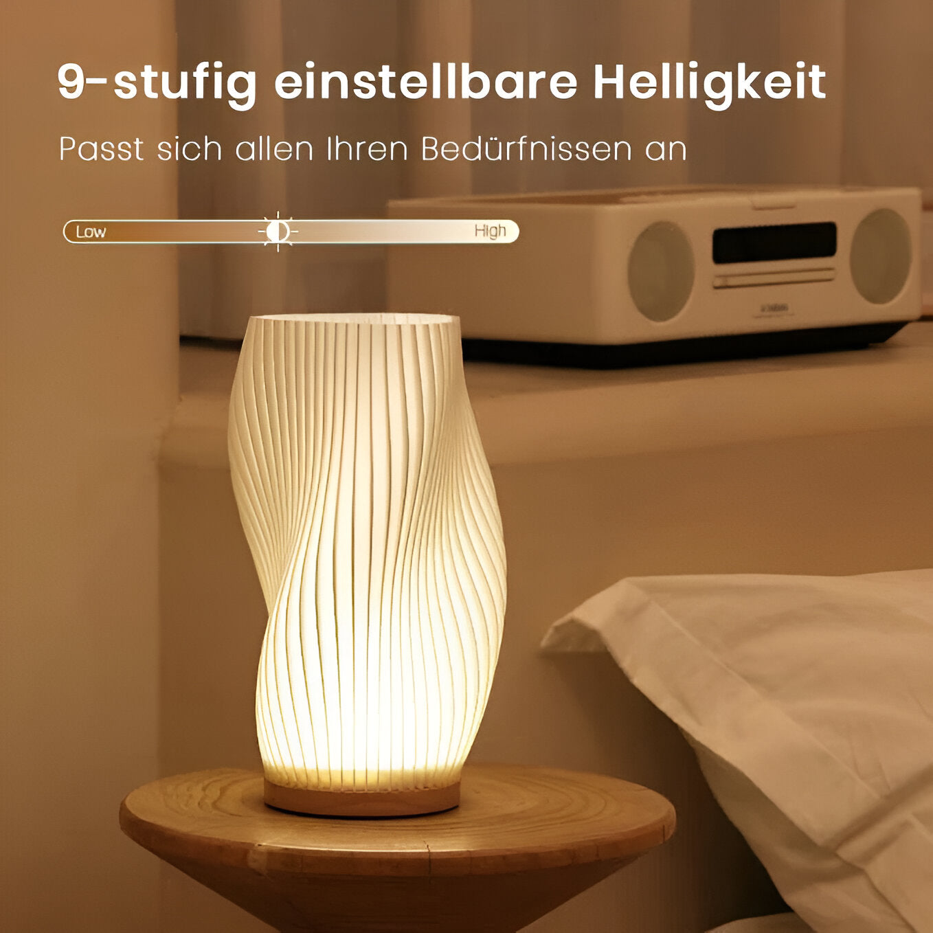 FLOW 3D-Wellenlampe