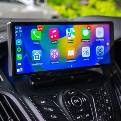 Kabelloses Auto-Display mit Touchscreen-Navigation