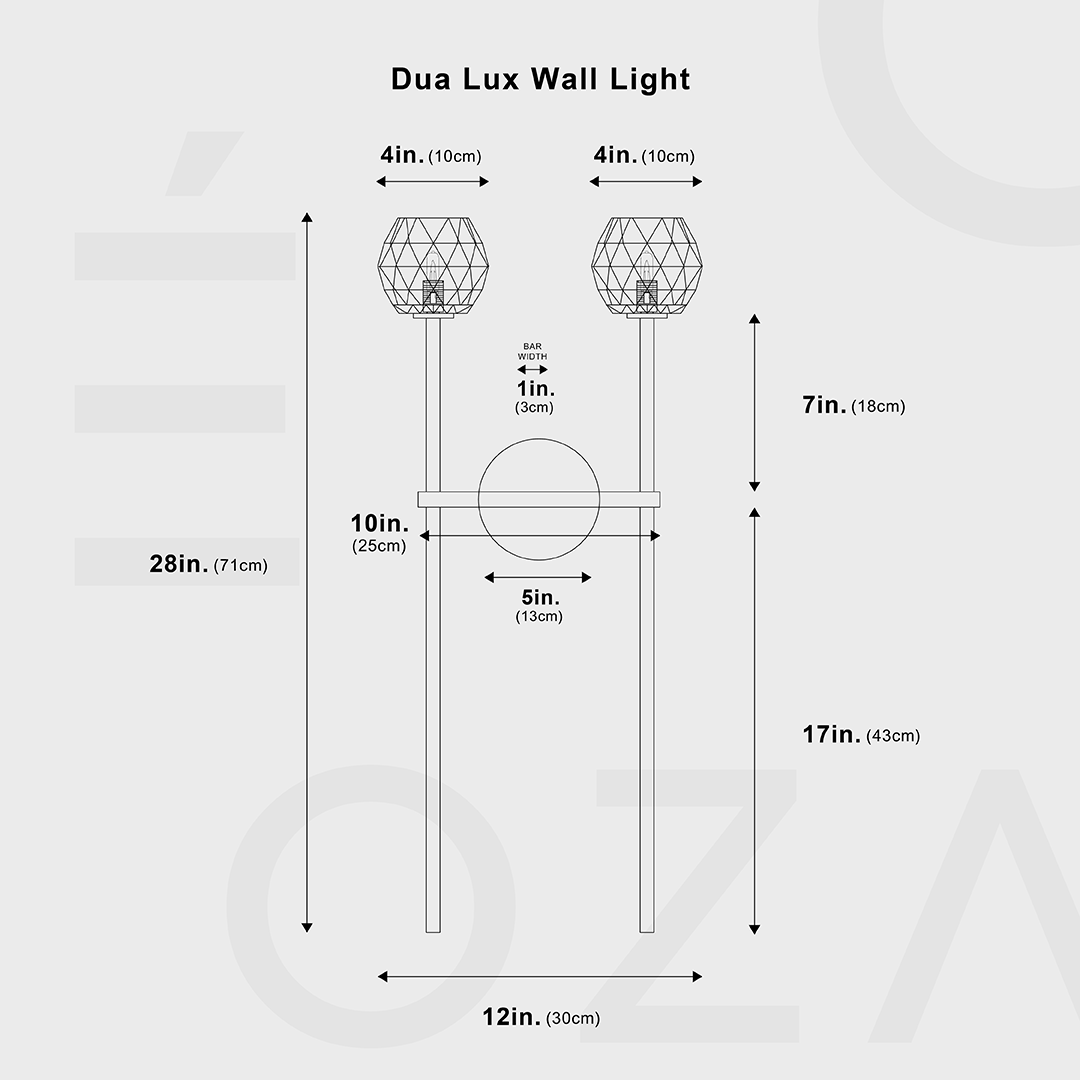 Dua Lux Wandleuchte