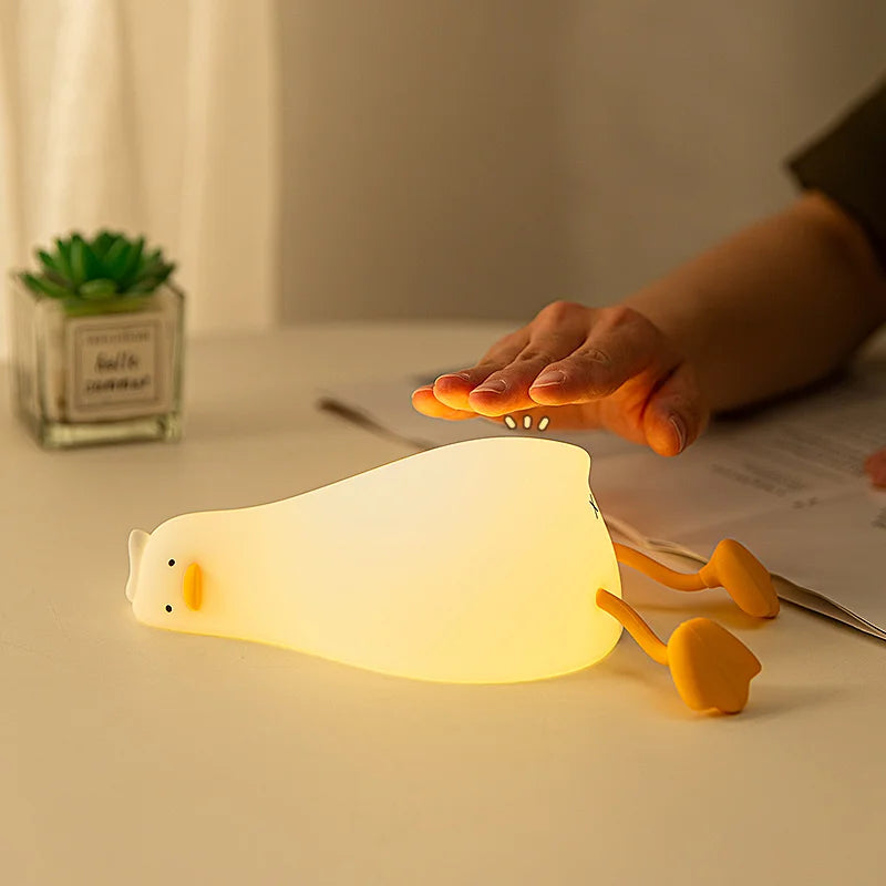 Garduru LED Enten-Stimmungslicht | Lustige Nachtlampe | LED-Deko für Zuhause & Kinderzimmer