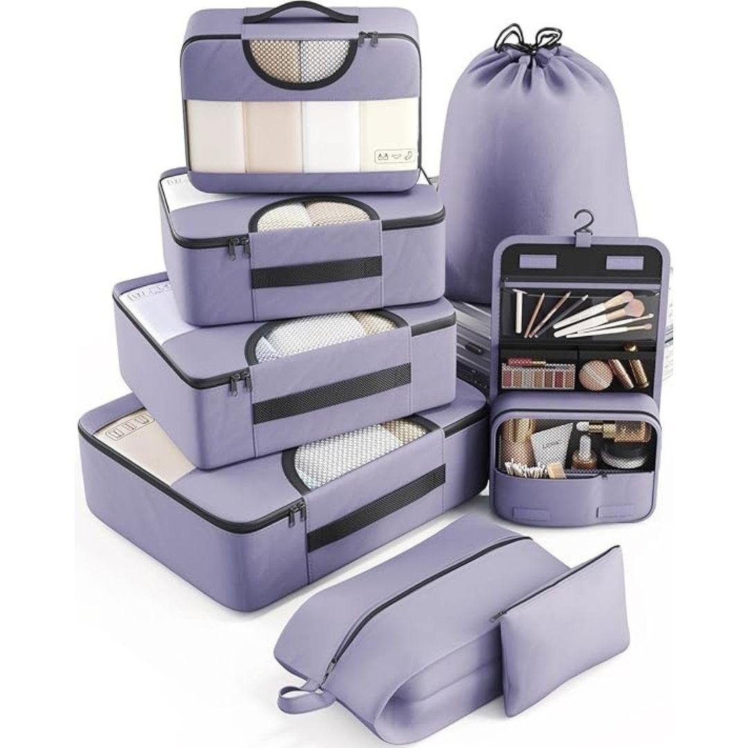 8 Set Packwürfel für Reisen