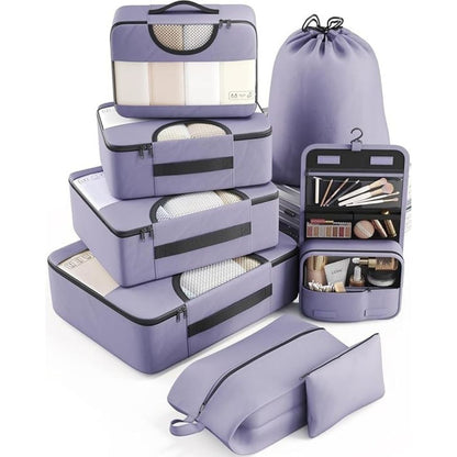 8 Set Packwürfel für Reisen