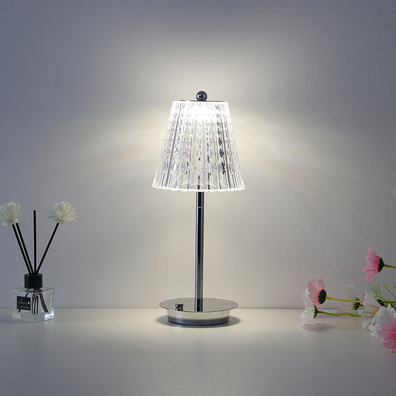 Glintora - Moderne Kristall Touch Tischlampe