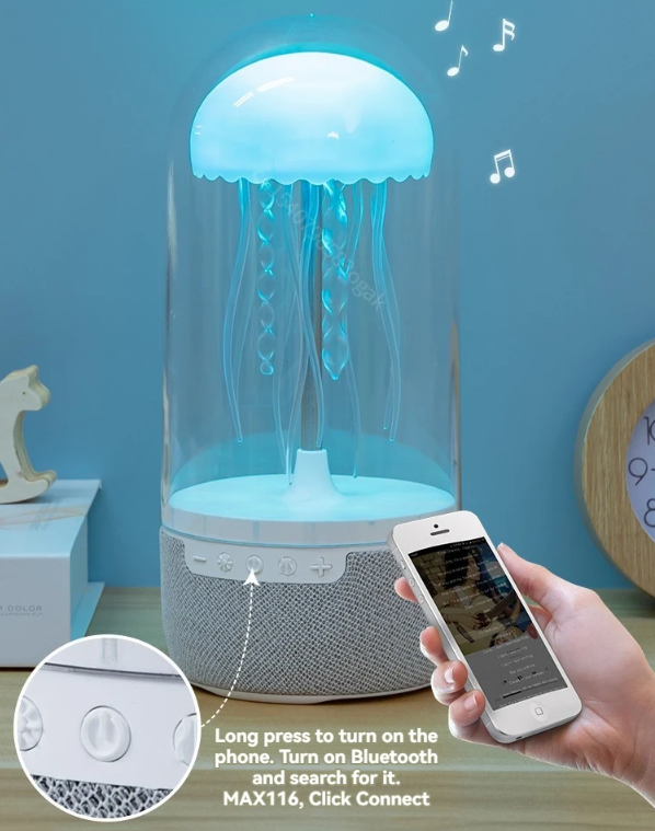 AquaTune - Medusenlampe Bluetooth Lautsprecher