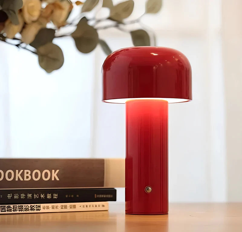 GlowMush - USB wiederaufladbare Nachttischlampe mit dimmbarem Licht