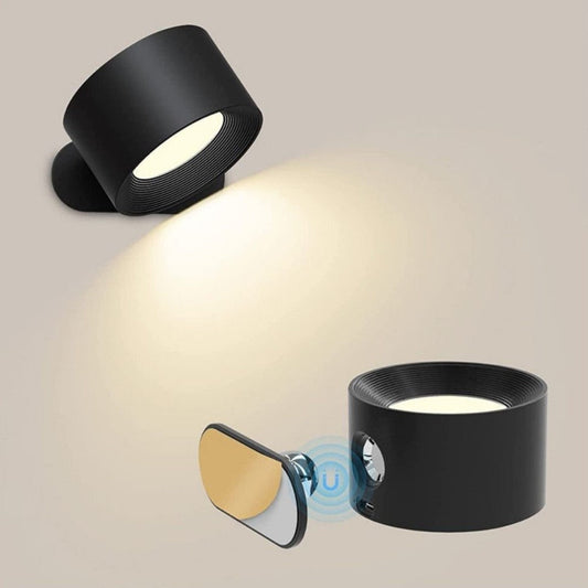 EasyStick™ Kabellose Wandlampe – Wiederaufladbar, Dimmbar & 360° Drehbare LED Lampe