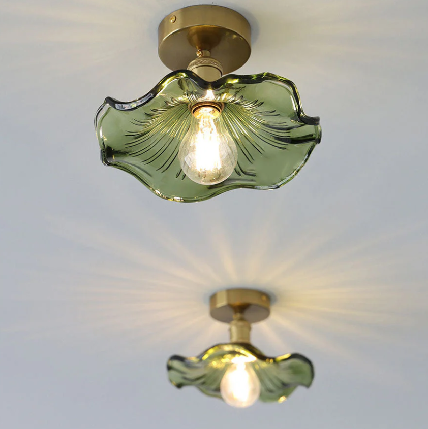 Garduru Glow Deckenleuchte – Elegantes Blumenmuster für eine warme Atmosphäre