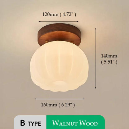 Garduru Flush-Deckenlampe – Verspielt & Warm LED-Beleuchtung für Jeden Raum