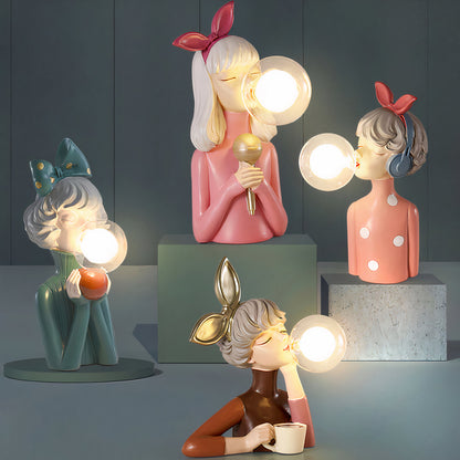 Ästhetische Tischlampe - Schwesternlampe