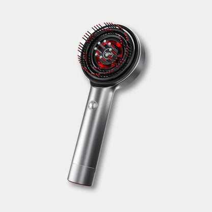 Wiederaufladbarer Kopfhautmassager mit LED-Lichttherapie