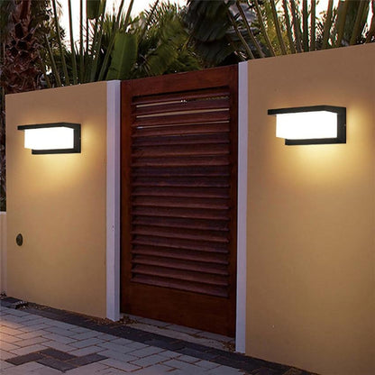 LumiVerve – Moderne LED-Außenlampe mit wasserdichtem Design für Garten und Terrasse