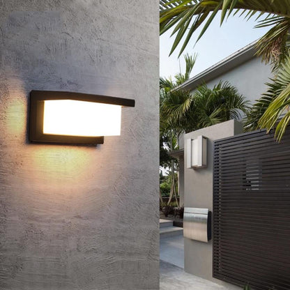 LumiVerve – Moderne LED-Außenlampe mit wasserdichtem Design für Garten und Terrasse