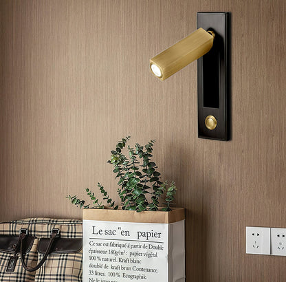 Integrierte LED-Wandleuchte – Moderne und Minimalistische Lampe für Schlafzimmer