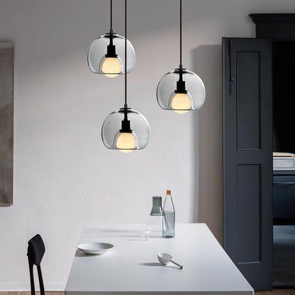 Hängende Lampe Eres - Minimalistisches Design mit diffusem LED-Licht für moderne Räume
