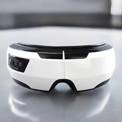 Tragbarer Augenmassager mit beruhigender Wärme, Vibration und Bluetooth-Musik