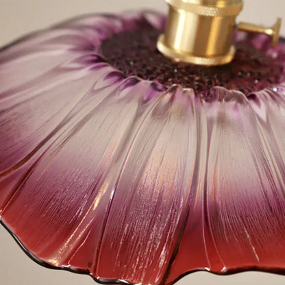 Vintage Florale Glas Pendelleuchte für das Esszimmer - Elegantes Retro-Design zur Beleuchtung Ihres Raumes