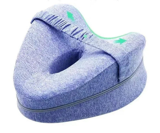 Ergonomisches Kniekissen für Seitenlieger – Orthopädisches Beinsupportkissen mit Memory-Schaum für komfortablen Schlaf