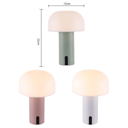 EuroGlow – Tischlampe mit elegantem Pilzdesign und dimmbarer Funktion