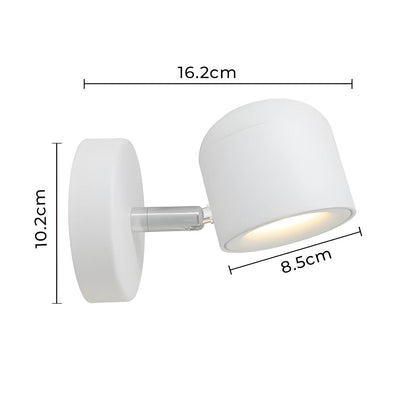LumiFlex – Dimmbare Wandlampe mit minimalistischem Design und schwenkbarem Kopf