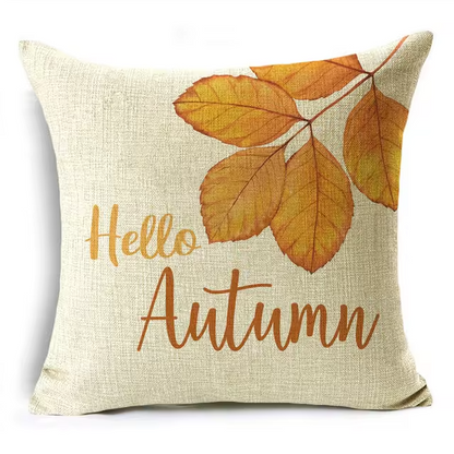 Garduru - Kopfkissenbezug mit Herbstmotiv