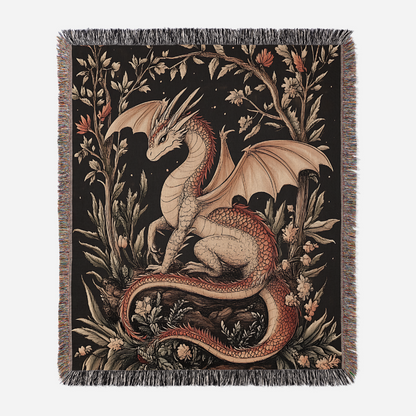 Mystic Dragon Gewebte Decke