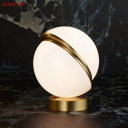 LumiSphere - Acryl runde Ball Tischlampe